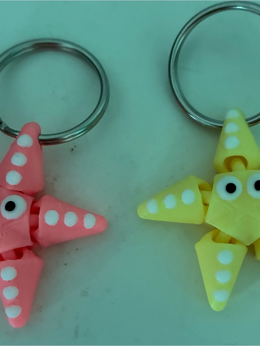 Kids Starfish & Octopus Keychain Toy ( and others)- Assorted Colors - Picture 4 of 5